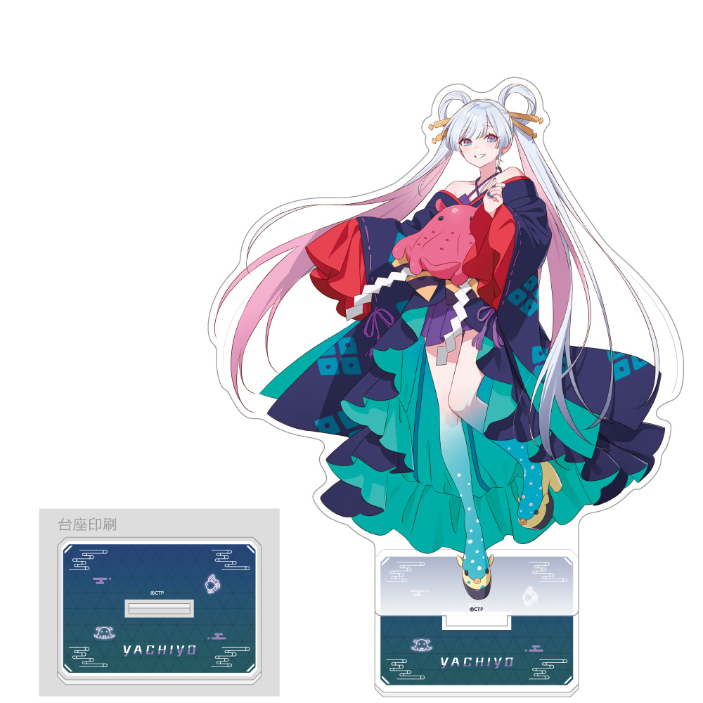 【カーテン魂】超かぐや姫！ 特大アクリルスタンド(月見ヤチヨ)