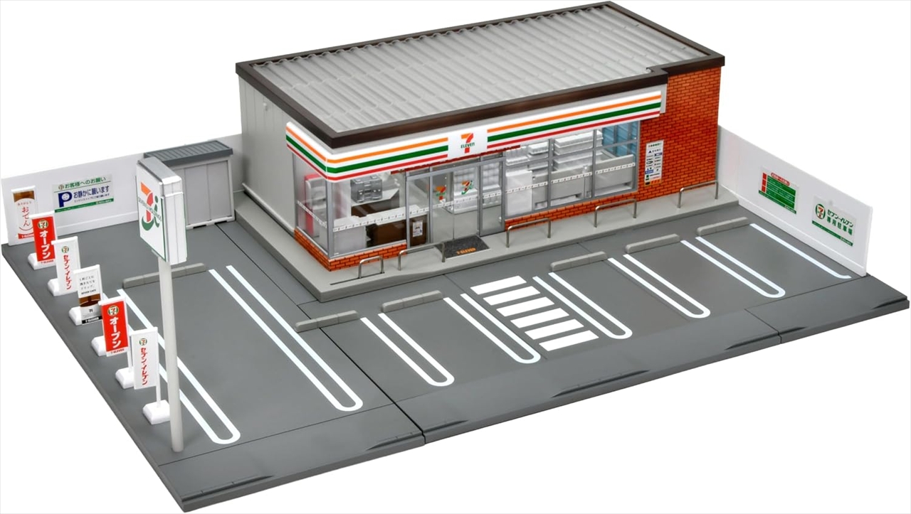 【トミーテック】トミカラマ ヴィンテージ 16a コンビニエンスストア (セブン-イレブン)