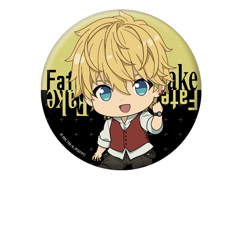 【ペンギンパレード】Fate/strange Fake ぺたん娘缶バッジ フラット・エスカルドス