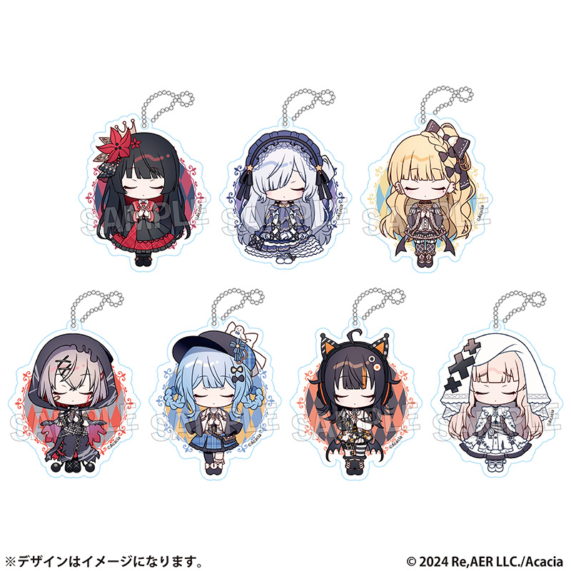 【PROOF】魔法少女ノ魔女裁判 トレーディングちびキャラアクリルキーホルダー ver.B【全7種】(単品)【再販】