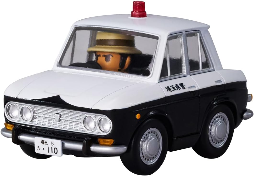 【タカラトミー】T-SPARK QV-09 Q VILLAGE ルパン三世 カリオストロの城 日産 ブルーバード パトカー