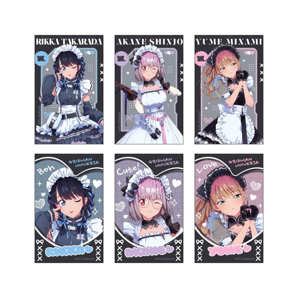 【キャラバン】グリッドマンユニバース トレーディングミニフォトカード 1BOX入数：6