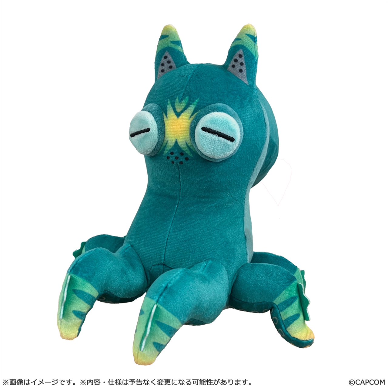 【カプコン】モンスターハンターワイルズ デフォルメぬいぐるみ オトモアイルー 【エグドネコ】