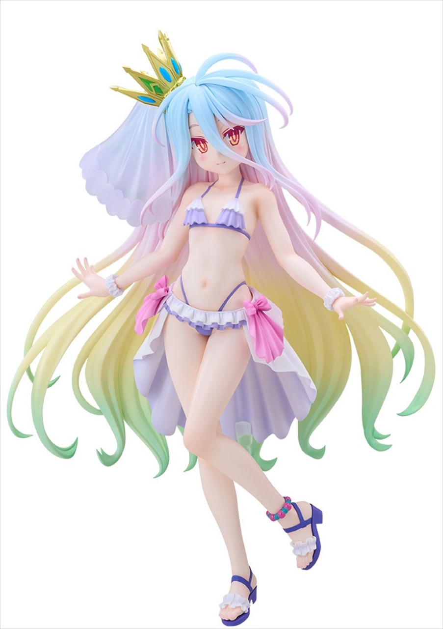 【フリュー】TENITOL TALL ノーゲーム・ノーライフ 白 水着ドレスver.