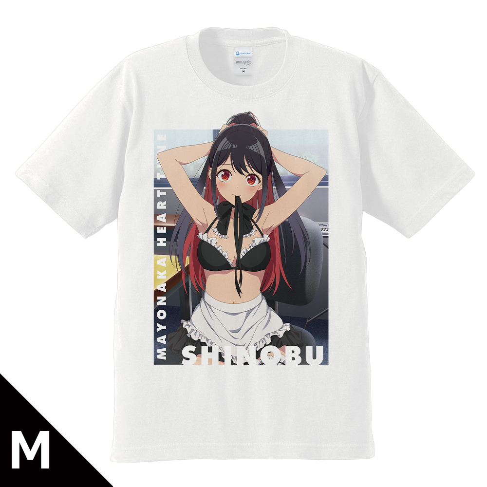 【アズメーカー】真夜中ハートチューン Tシャツ 雨月しのぶ 水着ver. Mサイズ