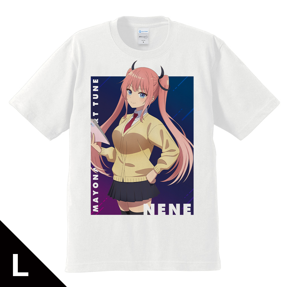 【アズメーカー】真夜中ハートチューン Tシャツ 日芽川寧々 Lサイズ