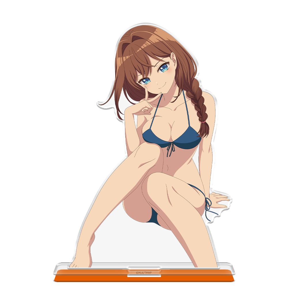 【アズメーカー】真夜中ハートチューン アクリルキャラスタンド 井ノ華六花 水着ver.