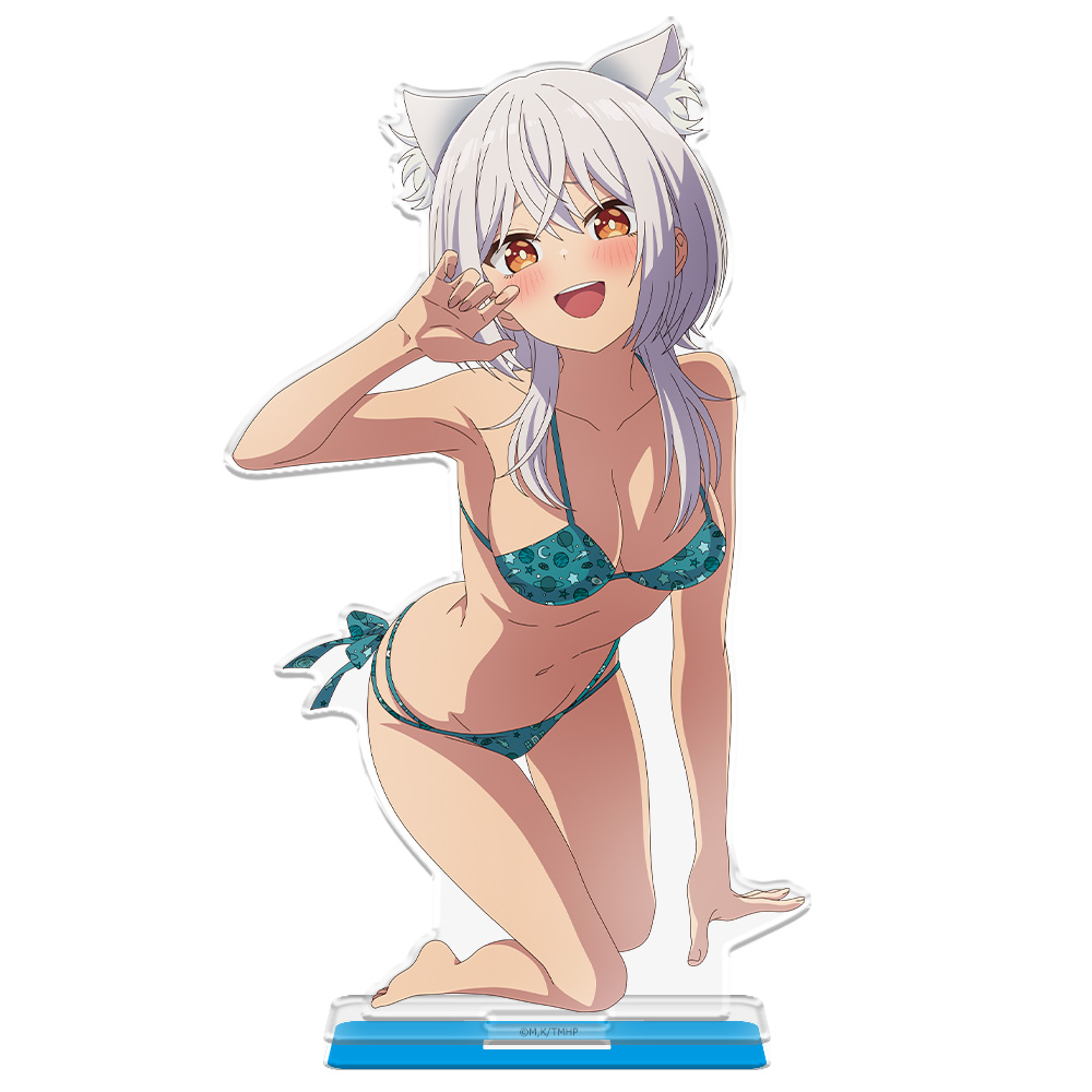 【アズメーカー】真夜中ハートチューン アクリルキャラスタンド 霧乃イコ 水着ver.