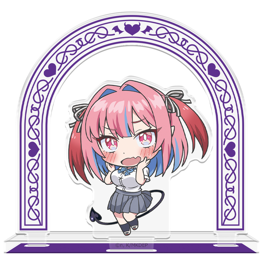 【アズメーカー】カナン様はあくまでチョロい アクリルキャラスタンド デフォルメキャラ 高潔カナン 赤面ver.