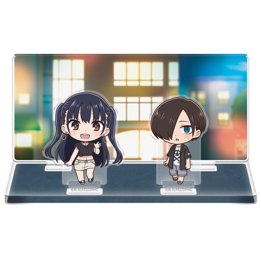 【アズメーカー】僕の心のヤバイやつ アクリルジオラマ 市川＆山田 vol.2