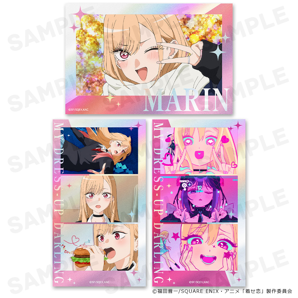 【アズメーカー】その着せ替え人形は恋をする Season 2 サムネイルキラステッカーセット 喜多川海夢 vol.1