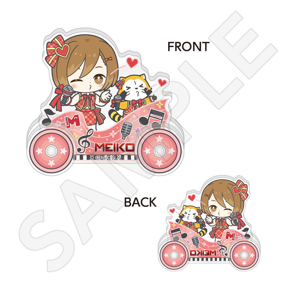 【キャラバン】初音ミク×ラスカル 2026 トロッコ風アクリルスタンド / MEIKO