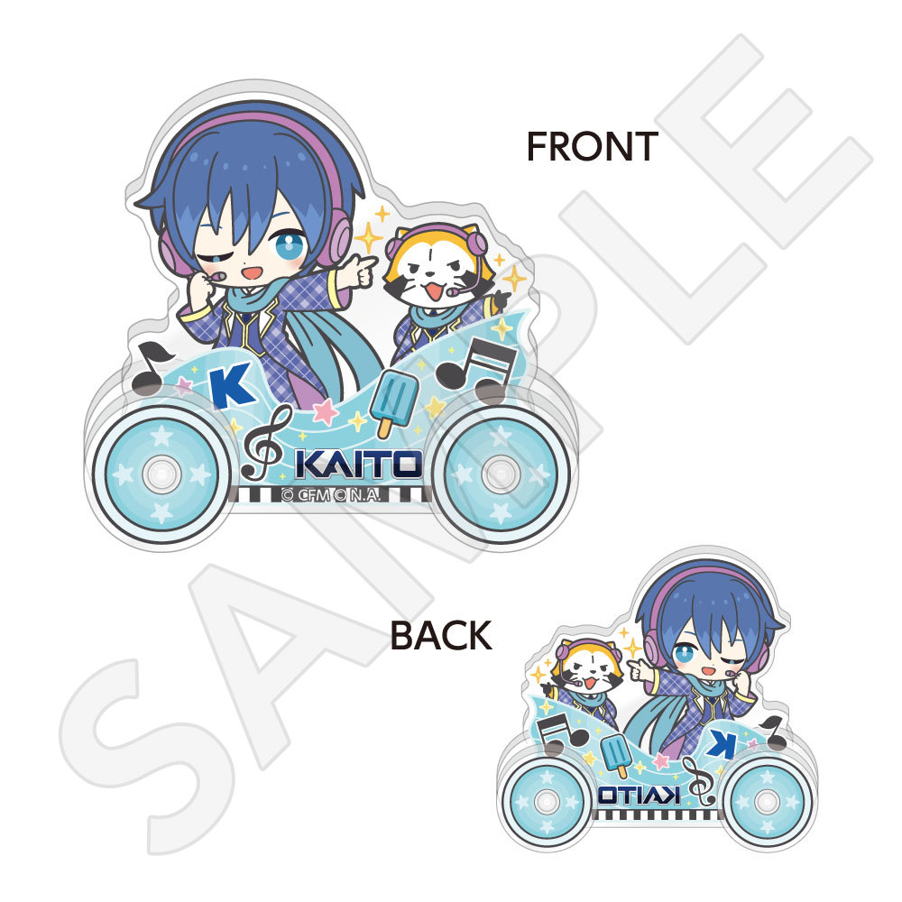【キャラバン】初音ミク×ラスカル 2026 トロッコ風アクリルスタンド / KAITO