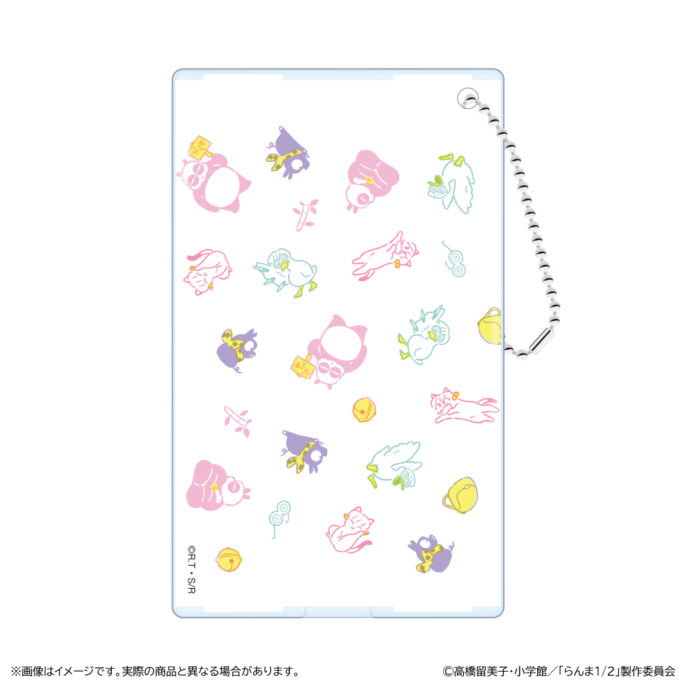 【清水産業】らんま1/2 第3期 クリアパスケース/A