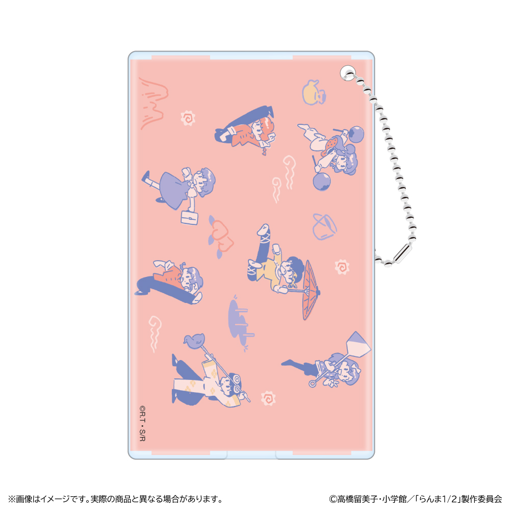 【清水産業】らんま1/2 第3期 クリアパスケース/B