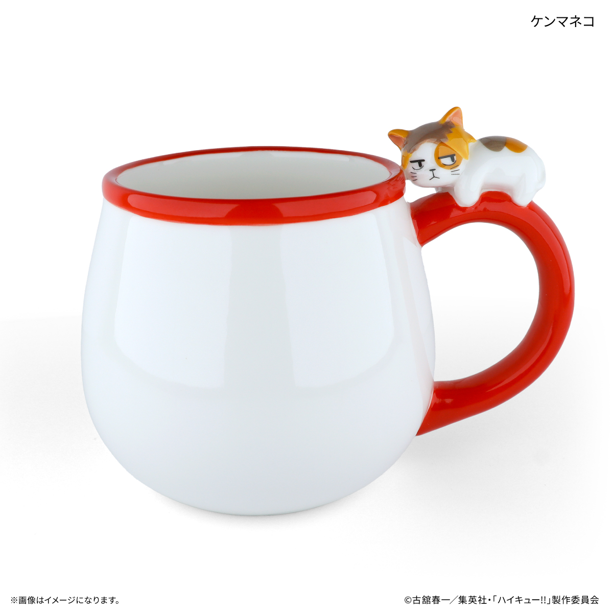 【カルチュア・エンタテインメント】ハイキュー！！ ひとやすみマグカップ ケンマネコ