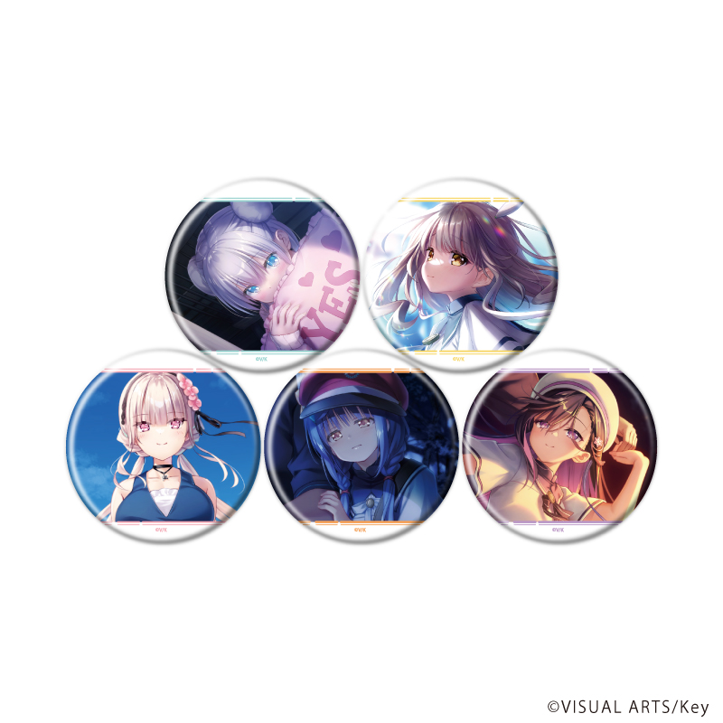 【A3】缶バッジ「anemoi -アネモイ-」02/ブラインド(全5種)(公式イラスト) 1BOX入数：5