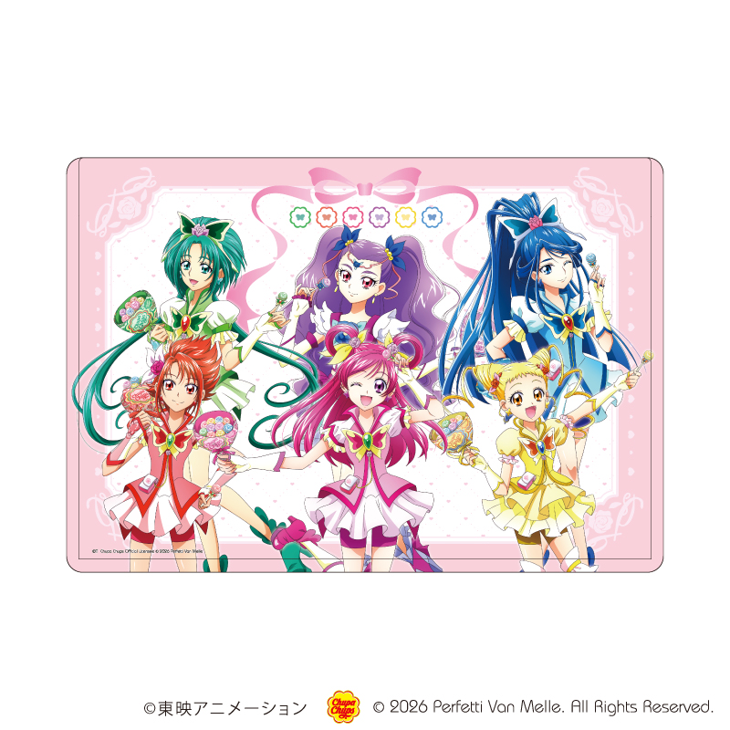 【A3】キャラクリアケース「Yes！プリキュア5GoGo！×チュッパチャプス」01