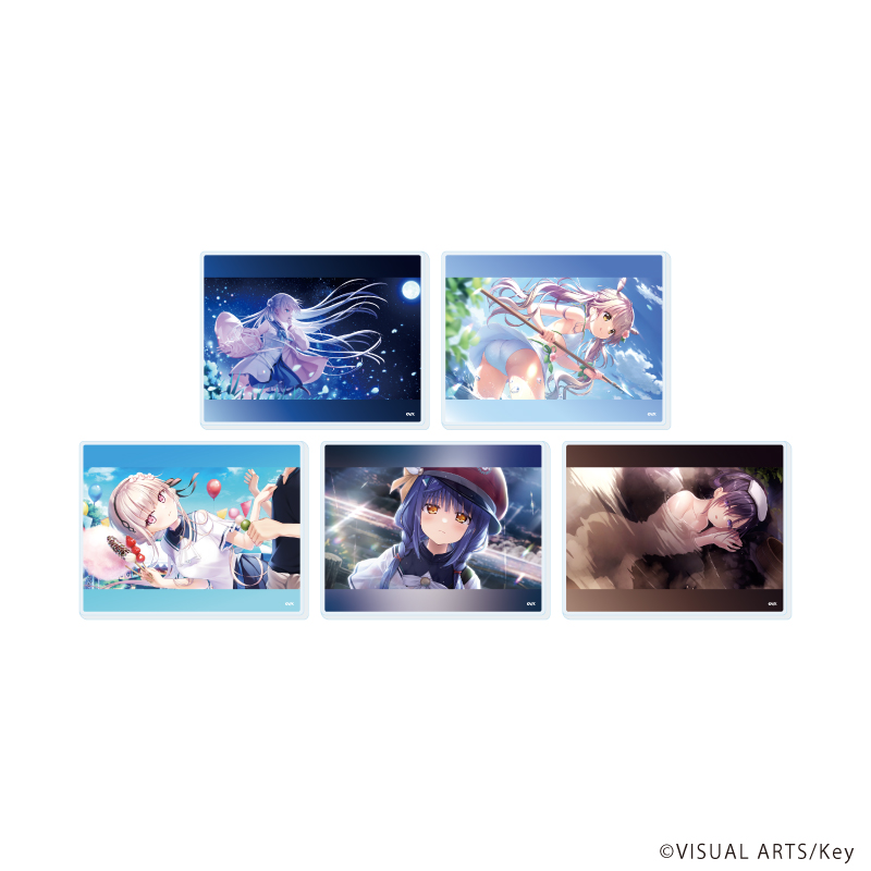 【A3】アクリルカード「anemoi -アネモイ-」01/ブラインド(全5種)(公式イラスト) 1BOX入数：5