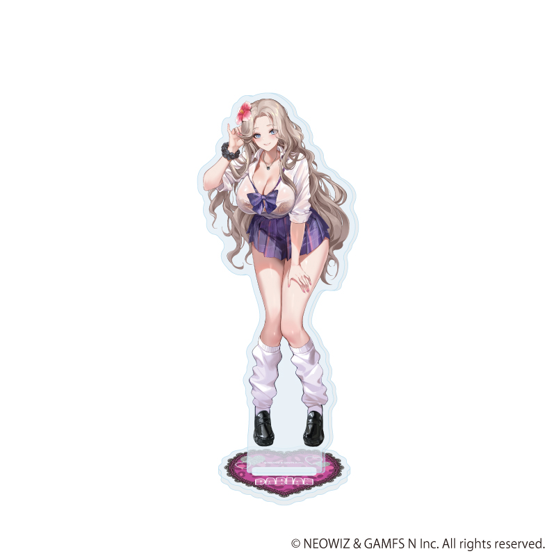 【A3】アクリルスタンド「ブラウンダスト2」01/ダリアン 平成ギャルver.(描き起こしイラスト)