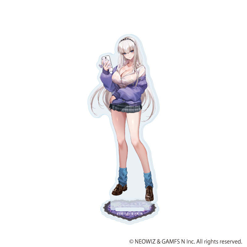 【A3】アクリルスタンド「ブラウンダスト2」02/ブレイド 平成ギャルver.(描き起こしイラスト)