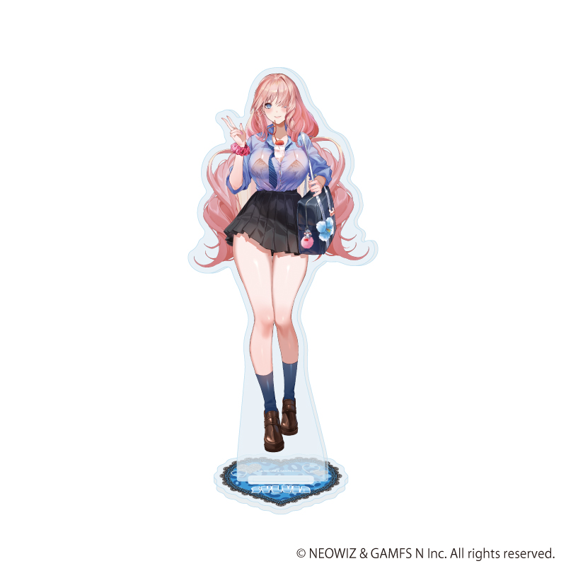 【A3】アクリルスタンド「ブラウンダスト2」03/シルヴィア 平成ギャルver.(描き起こしイラスト)