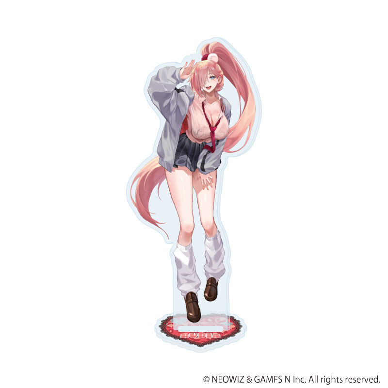 【A3】アクリルスタンド「ブラウンダスト2」04/ルヴィア 平成ギャルver.(描き起こしイラスト)
