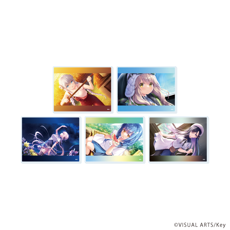 【A3】アクリルカード「anemoi -アネモイ-」02/ブラインド(全5種)(公式イラスト) 1BOX入数：5