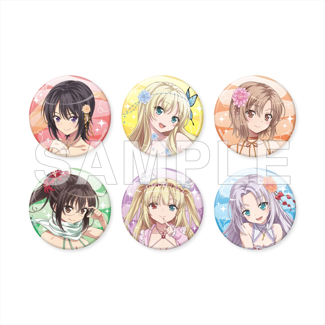 【KADOKAWA】僕は友達が少ない トレーディング缶バッジ Anime 15th anniversary 1BOX入数：6