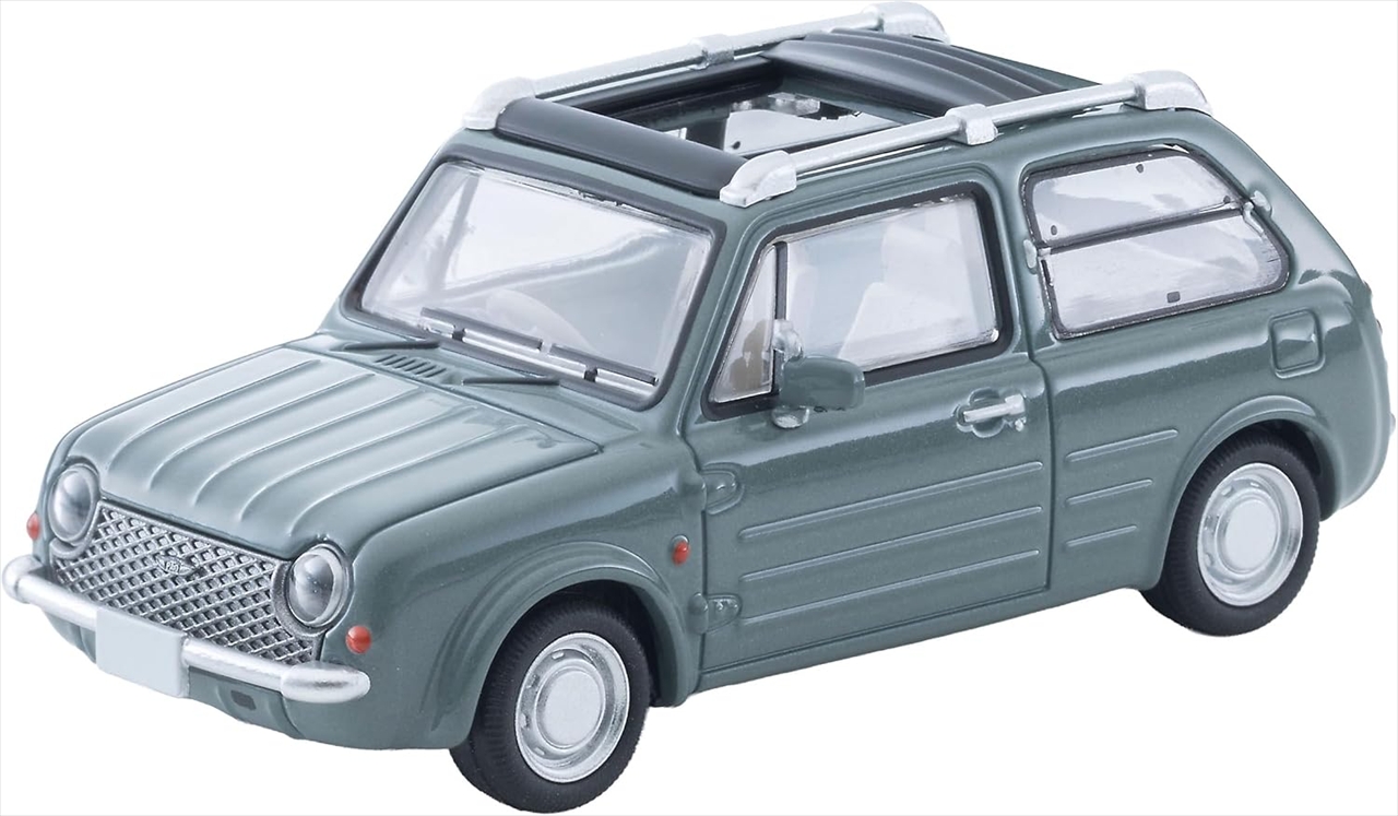 【トミーテック】トミカリミテッドヴィンテージ ネオ LV-N394b 日産 PAO キャンバストップ (オリーブグレー) 1989年式