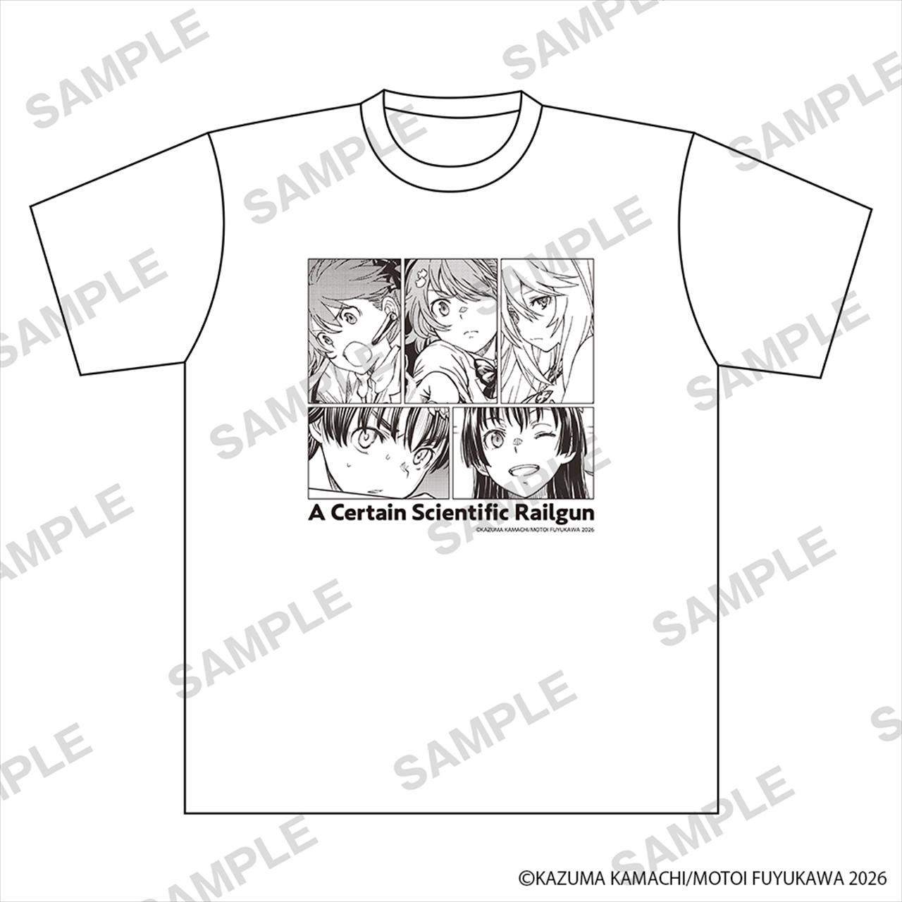 【KADOKAWA】「とある魔術の禁書目録外伝 とある科学の超電磁砲」Tシャツ 集合