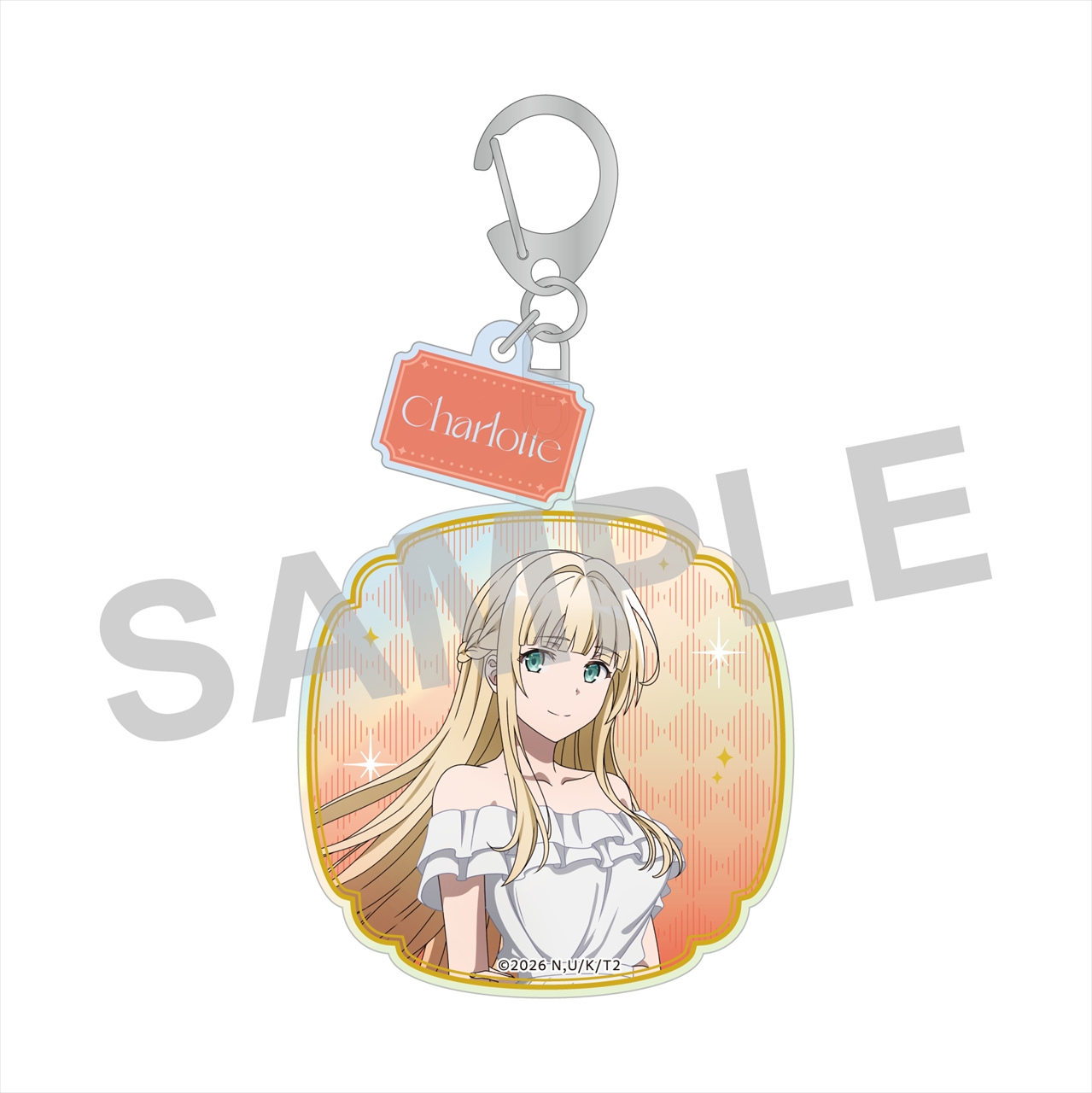 【KADOKAWA】探偵はもう、死んでいる。 5th Anniversary オーロラアクリルキーホルダー シャーロット・有坂・アンダーソン
