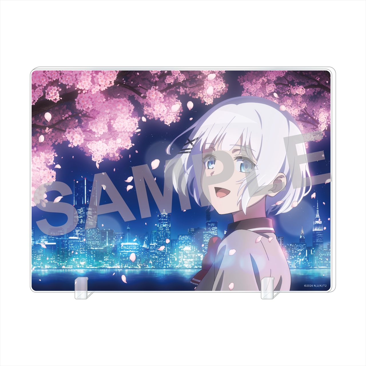 【KADOKAWA】探偵はもう、死んでいる。 アクリルパネル シエスタ 夜桜Ver.