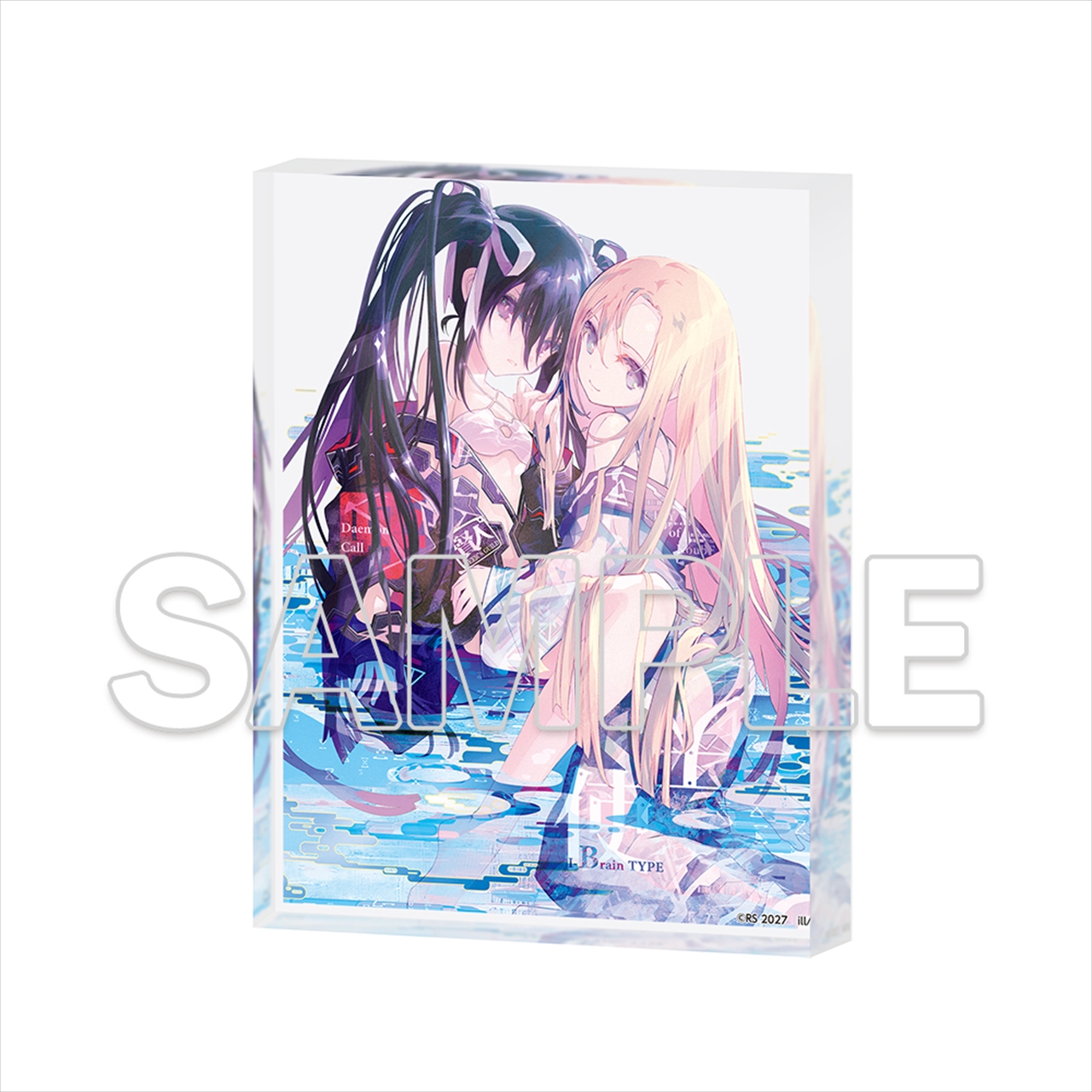 【KADOKAWA】『ウィザーズ・ブレイン』25周年記念 アクリルブロック 水着Girls