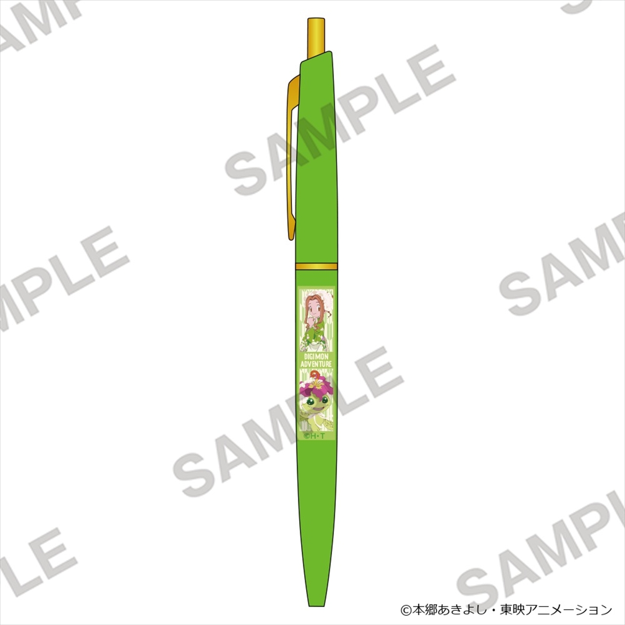 【KADOKAWA】デジモンアドベンチャー ボールペン 太刀川ミミ＆パルモン