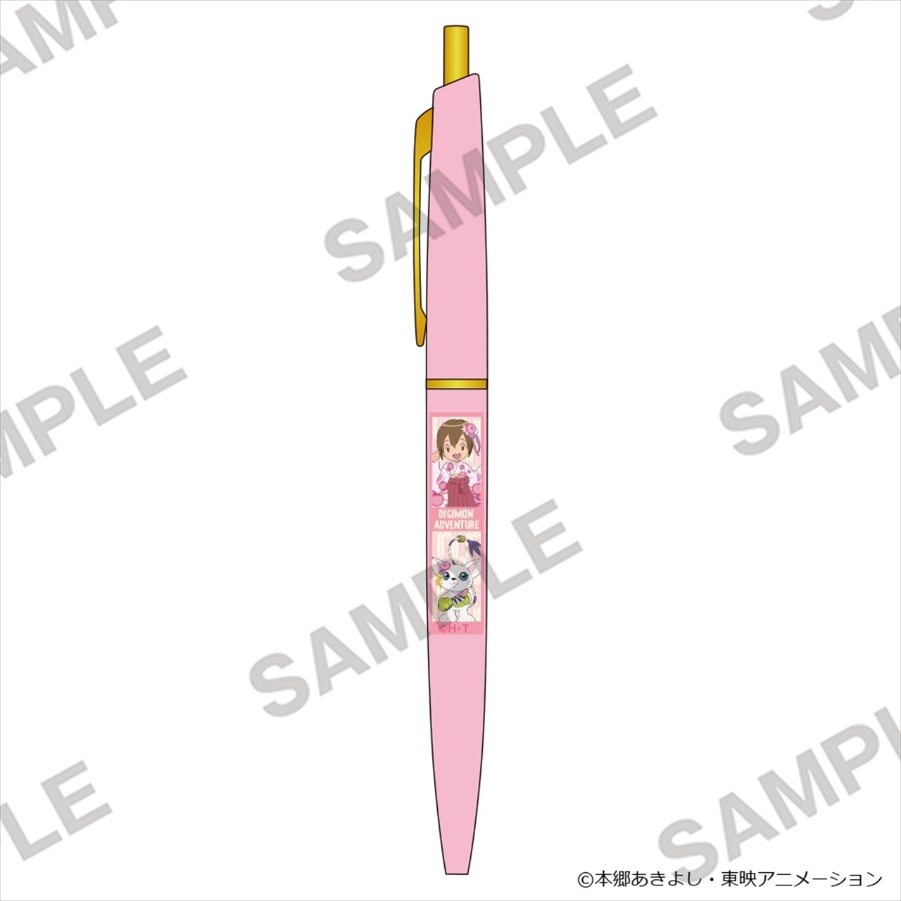 【KADOKAWA】デジモンアドベンチャー ボールペン 八神ヒカリ＆テイルモン
