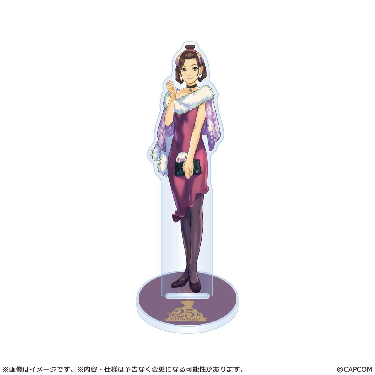 【カプコン】「逆転裁判25周年」メインビジュアル アクリルスタンド 御琴羽 寿沙都