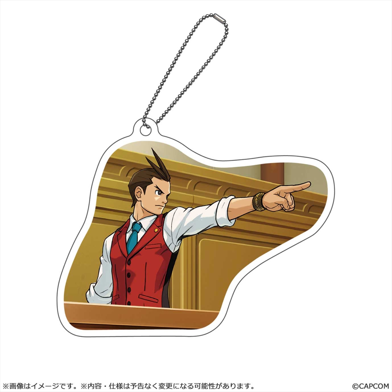 【カプコン】逆転裁判 サウンドぴたっキー 王泥喜 法介
