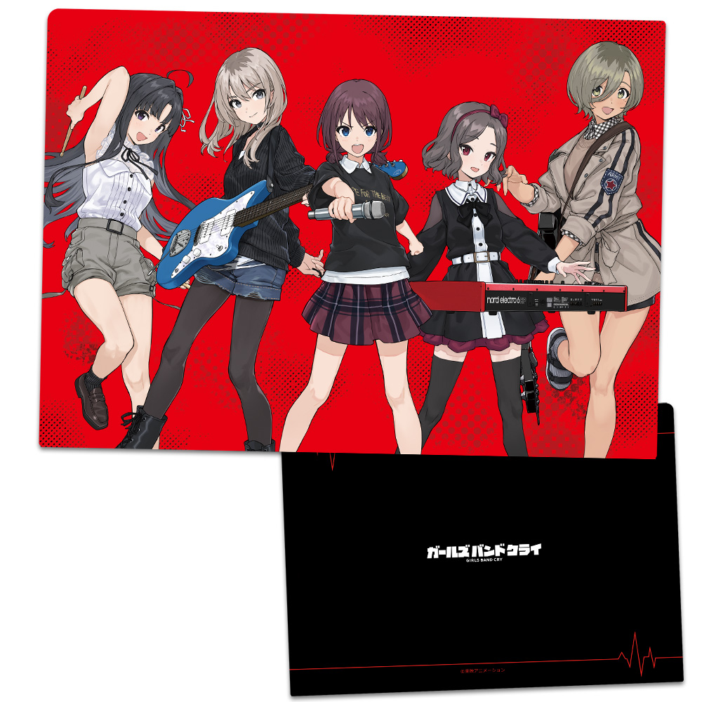 【アズメーカー】ガールズバンドクライ クリアファイル トゲナシトゲアリ vol.4