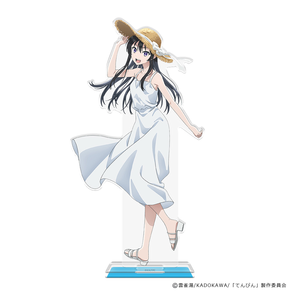 【アズメーカー】転校先の清楚可憐な美少女が、昔男子と思って一緒に遊んだ幼馴染だった件 アクリルキャラスタンド 二階堂春希 ティザービジュアル夏ver.