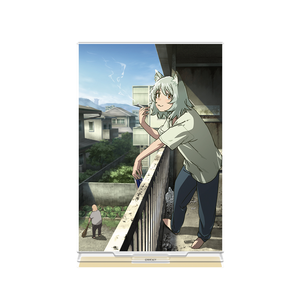 【アズメーカー】ヤニねこ アクリルキャラスタンド ティザービジュアルver.