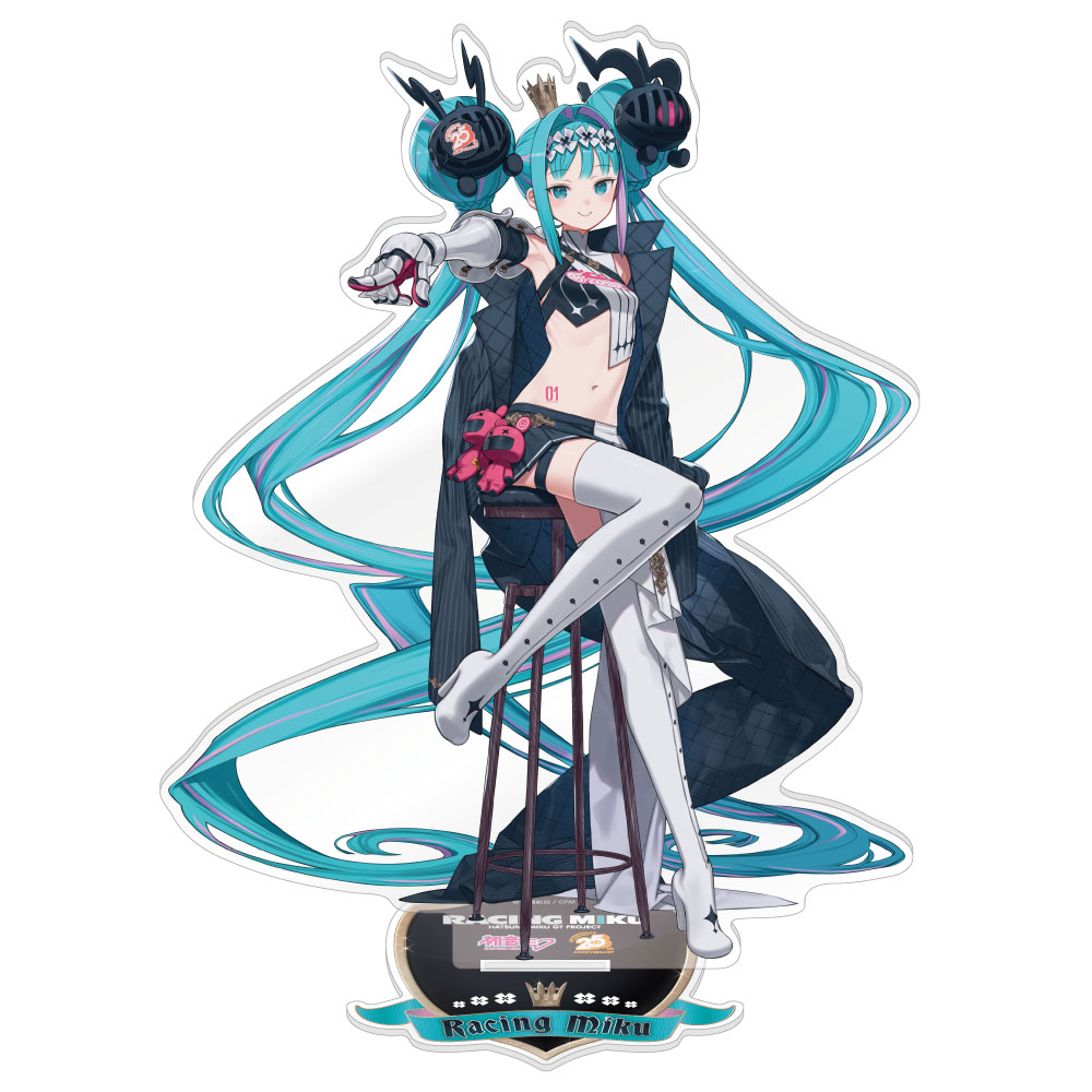 【キャラバン】レーシングミク 2026 Ver. -Good Smile Company 25th Anniversary- 特大アクリルスタンド