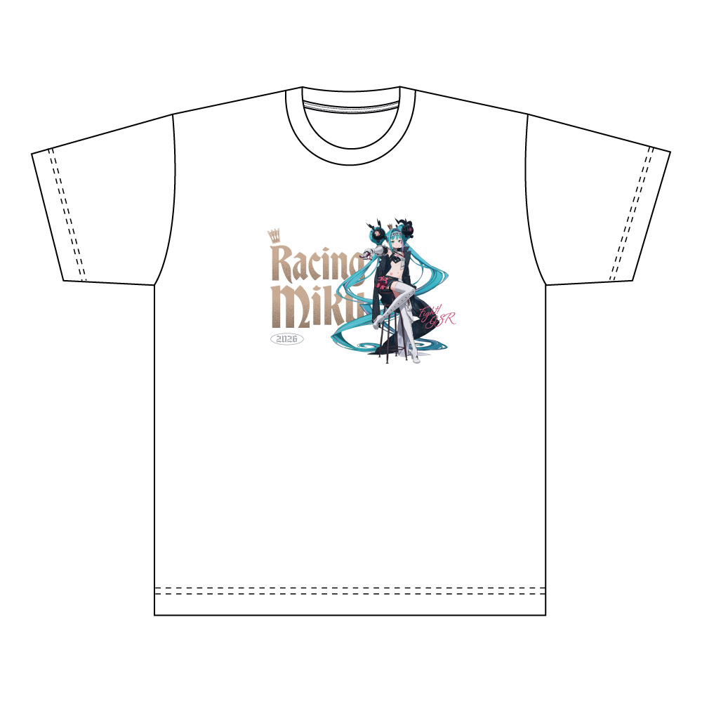 【キャラバン】レーシングミク 2026 Ver. -Good Smile Company 25th Anniversary- Tシャツ(Mサイズ)