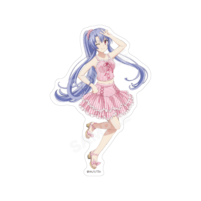 【CS.FRONT】Summer Pockets ギンガムチェックver. ステッカー /02 空門 蒼