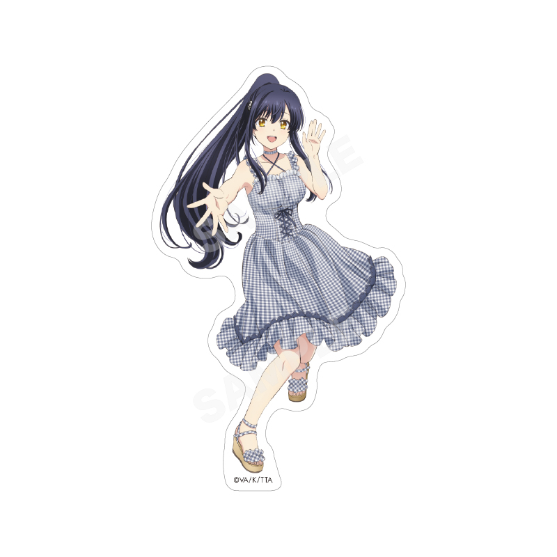 【CS.FRONT】Summer Pockets ギンガムチェックver. ステッカー /03 久島 鴎
