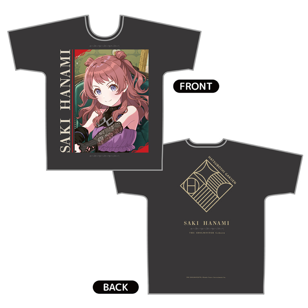 【カーテン魂】学園アイドルマスター グラフィックTシャツ(花海咲季/ENDLESS DANCE)XLサイズ