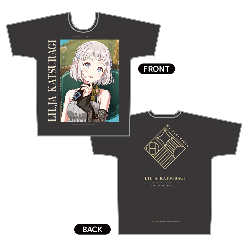 【カーテン魂】学園アイドルマスター グラフィックTシャツ(葛城リーリヤ/ENDLESS DANCE)Lサイズ