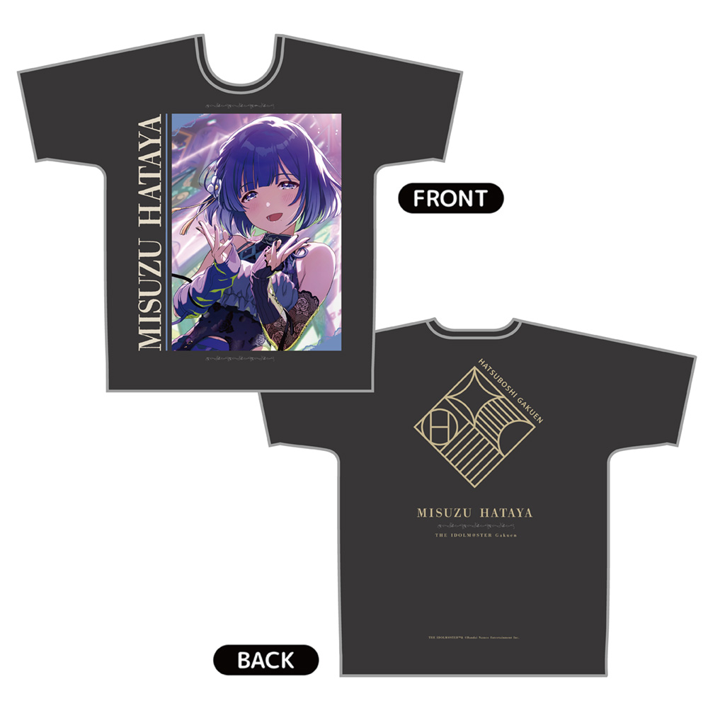 【カーテン魂】学園アイドルマスター グラフィックTシャツ(秦谷美鈴/ENDLESS DANCE)Lサイズ