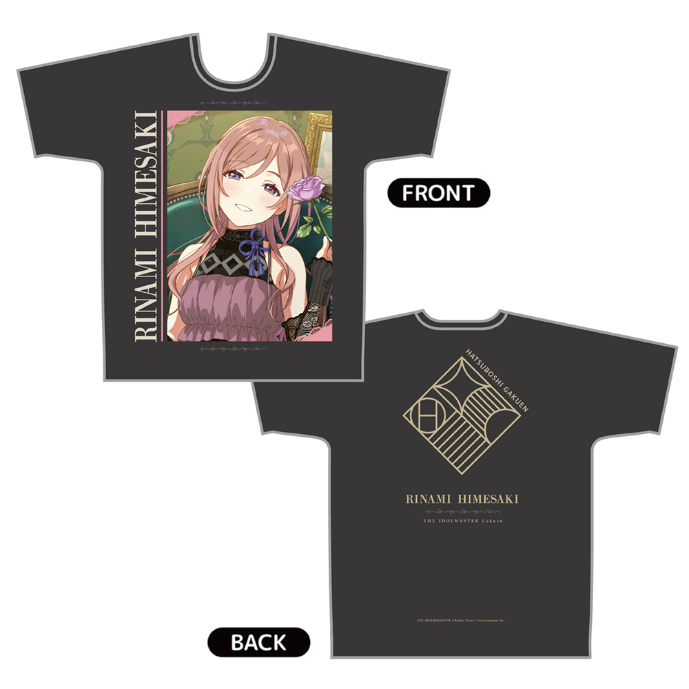 【カーテン魂】学園アイドルマスター グラフィックTシャツ(姫崎莉波/ENDLESS DANCE)XLサイズ