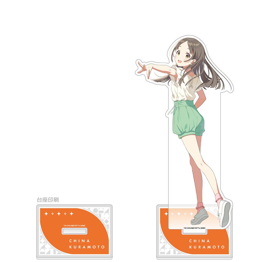 【カーテン魂】学園アイドルマスター 特大アクリルスタンド(倉本千奈/トレーニング服)